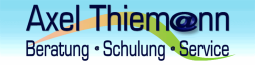 Axel Thiemann | Beratung • Schulung • Service